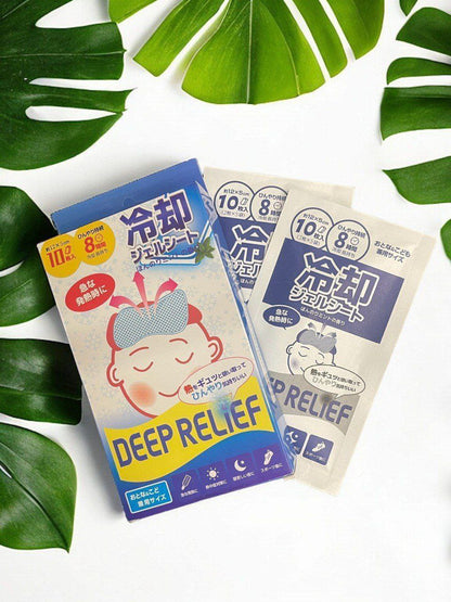 Parche de Gel frio para la fiebre