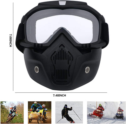 MASCARA APRUEBA DE VIENTO GAFA HD MOTO