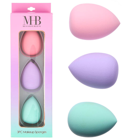 SET X 3 ESPONJAS DE MAQUILLAJE