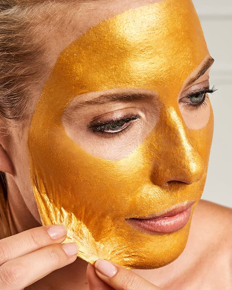 MASCARILLA FACIAL DE ORO