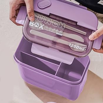 Lonchera cup cuadrada incluye vaso