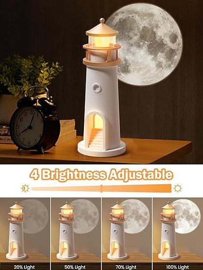 MINI LAMPARA FARO CON PROYECCION LUNA