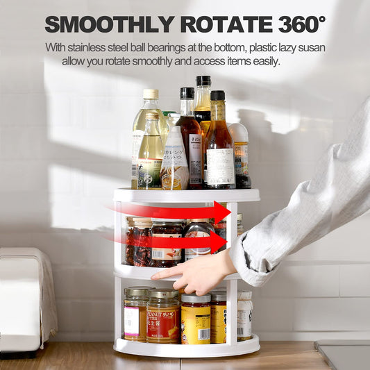 Organizador de especias redondo 3 nivel