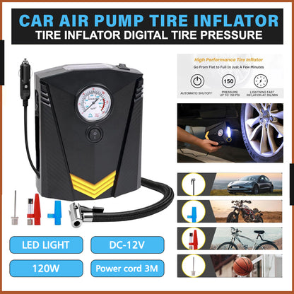 COMPRESOR INFLADOR PORTATIL