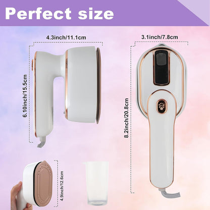 PLANCHA COMPACTA A VAPOR PORTATIL