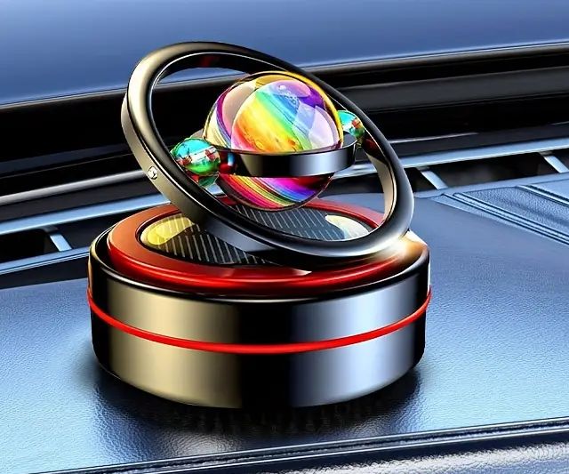 Ambientador difusor solar giratorio para coche