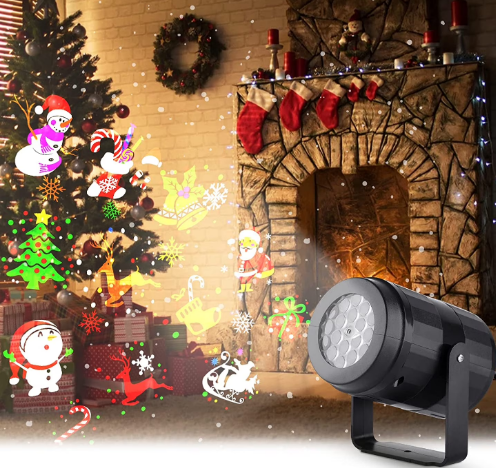 Proyector De Luces De Navidad