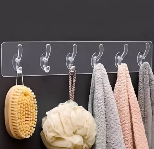Ganchos Adhesivos Reutilizables pared