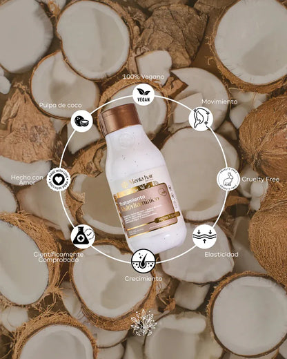 Menta Hair Tratamiento Multivitamínico Nutritivo Coco Y Miel