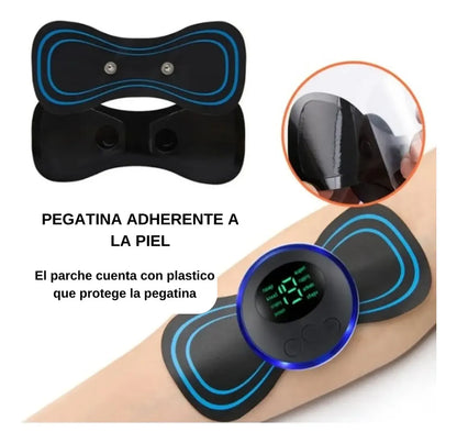 MASAJEADOR PORTATIL RECARGABLE MARIPOSA