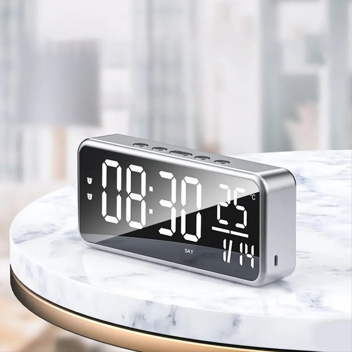 RELOJ DESPERTADOR DIGITAL LED