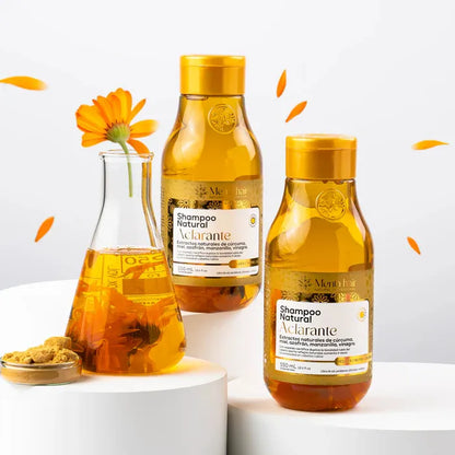 Shampoo Menta Hair Aclarante Natural con miel de 550 ml