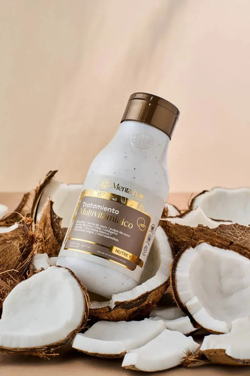 Menta Hair Tratamiento Multivitamínico Nutritivo Coco Y Miel