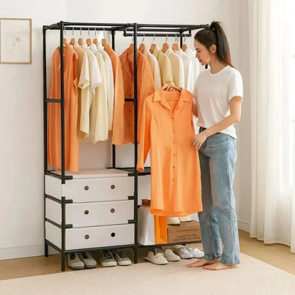 ORGANIZADOR PERCHERO DE ROPA Y ZAPATOS