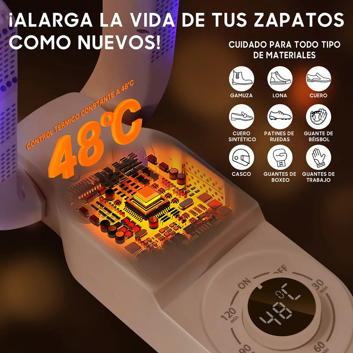 SECADOR ELECTRICO DE ZAPATO