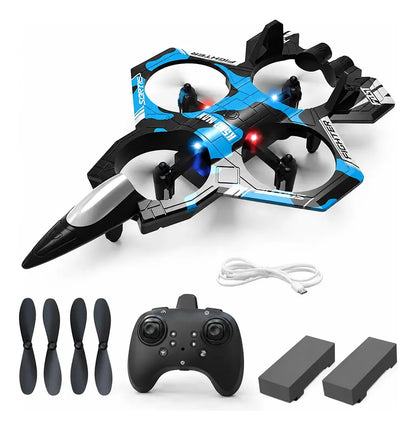 AVION A CONTROL REMOTO TIPO DRON RECARGABLE