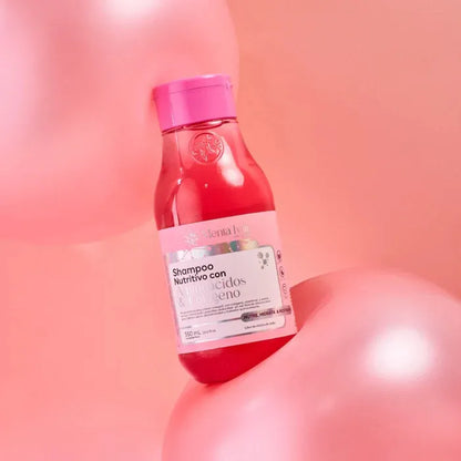 Shampoo Nutritivo Con Aminoácidos Y Colágeno Menta Hair 550m