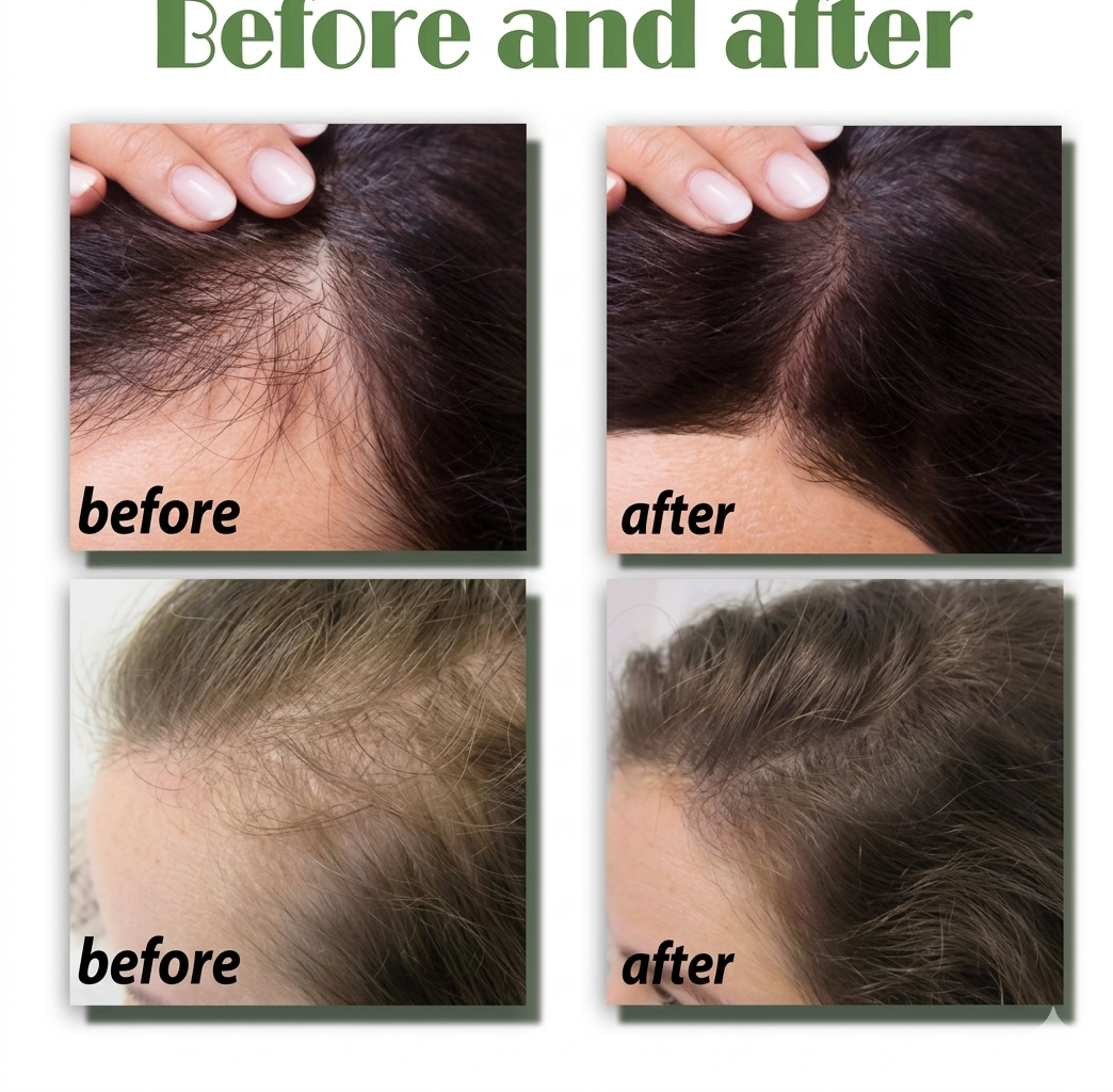 Aceite, serum crecimiento de cabello