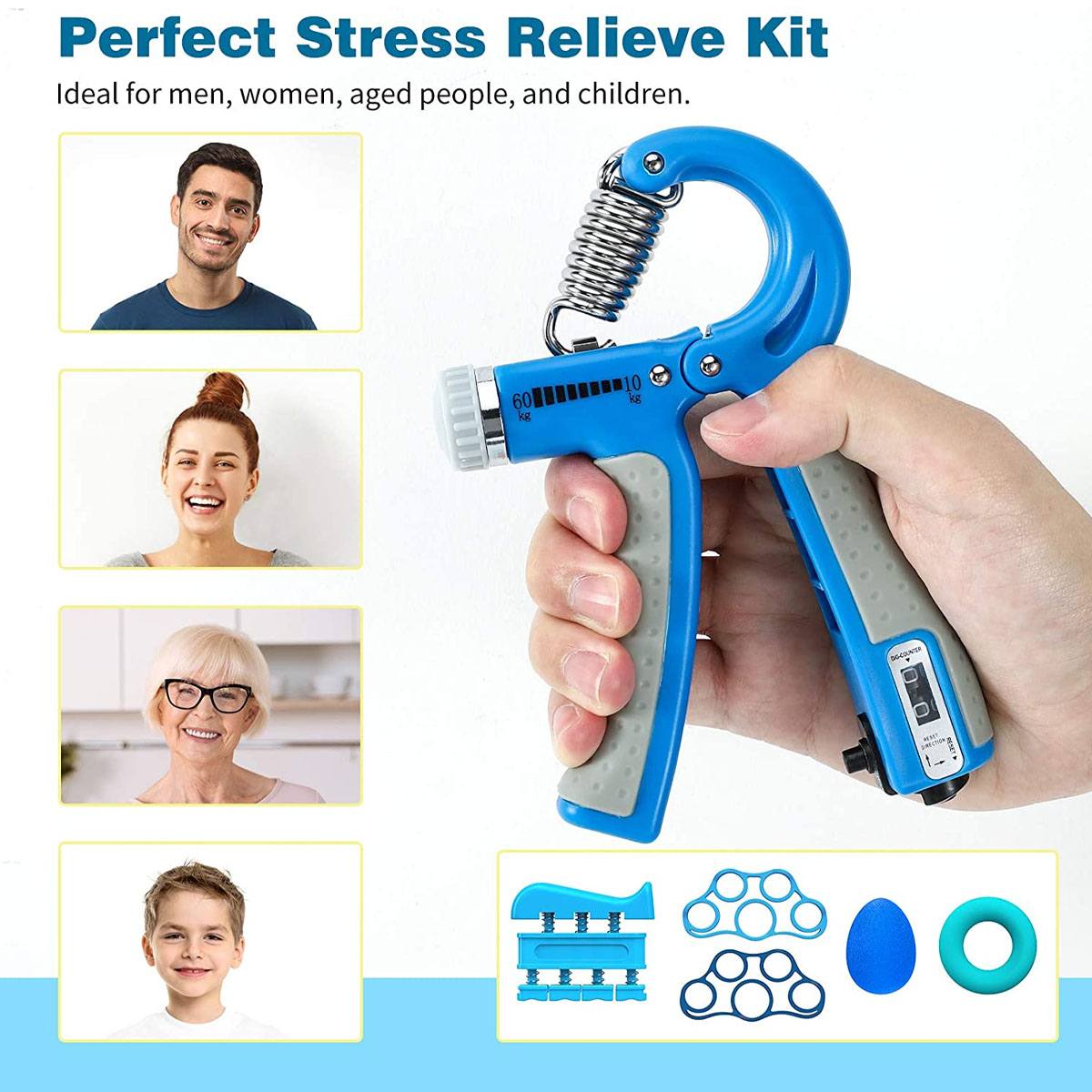 KIT FORTALECIMIENTO DE AGARRE ANTEBRAZO