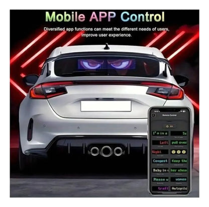 Luces LED Cejas Enojadas para Auto