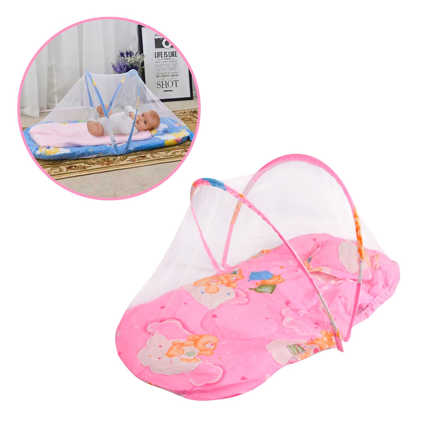 Cama mosquitero plegable para bebé