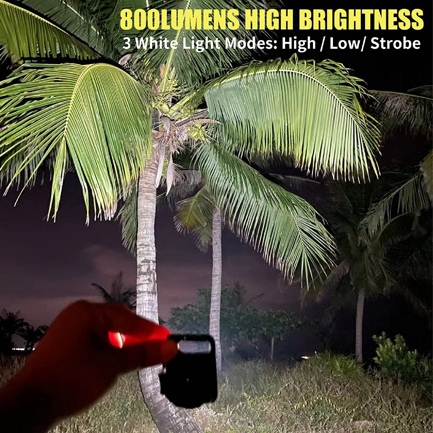 Mini Linterna LED Tipo Llavero