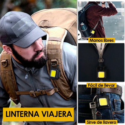 Mini Linterna LED Tipo Llavero
