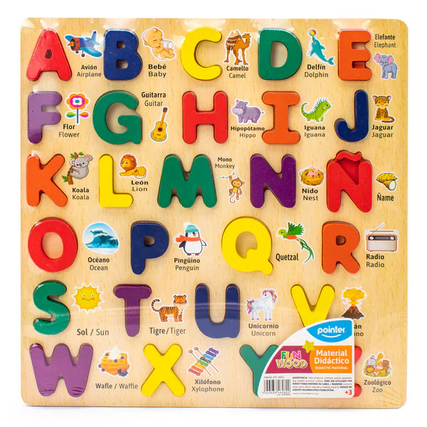 Juego de rompecabezas didactico