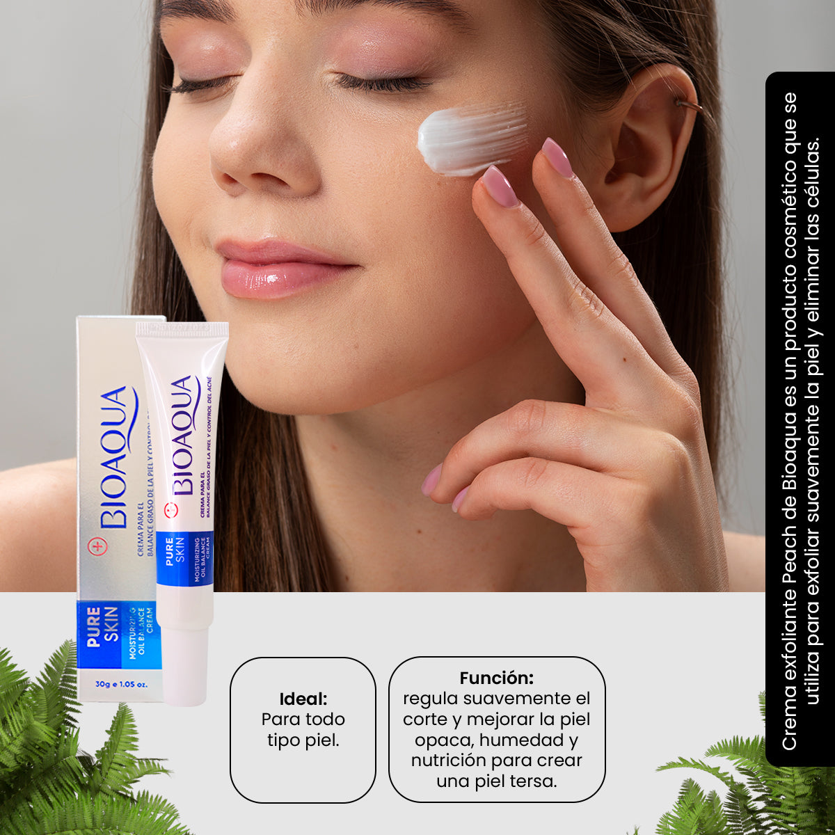 CREMA PARA ACNÉ BIOAQUA