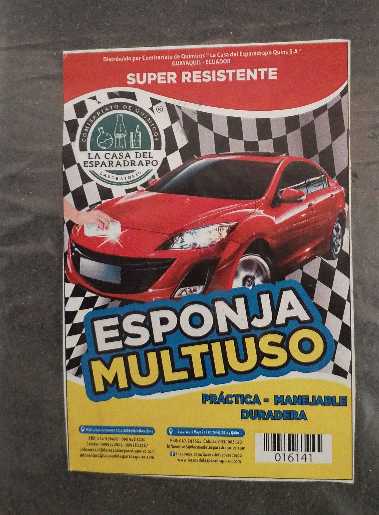 Esponja para Lavar Carro