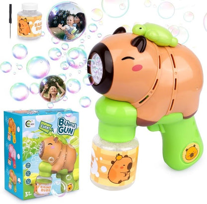 Pistola de burbujas de capibara