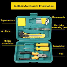 Caja de herramientas x 11 piezas