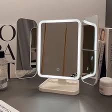 Espejo con luz de aumento maquillaje