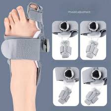 Corrector de juanete con boton ajustable