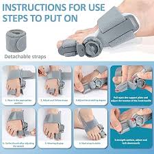 Corrector de juanete con boton ajustable