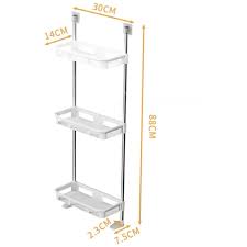 Organizador de baño de 3 niveles