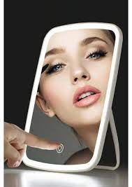 Espejo con luz led para maquillaje