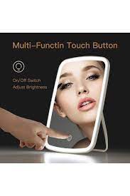 Espejo con luz led para maquillaje