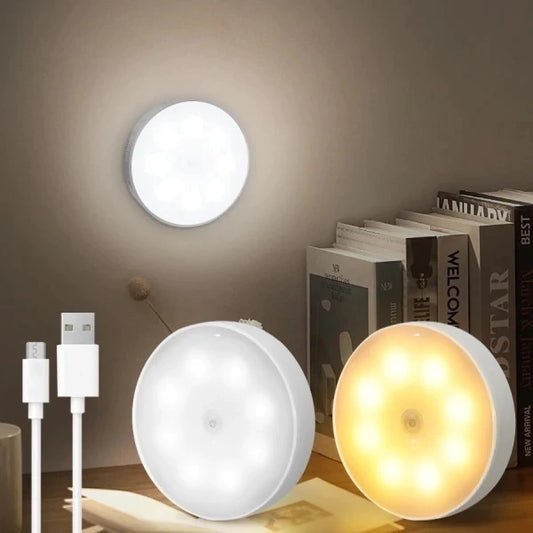 LUZ DE SENSOR DE MOVIMIENTO CON USB