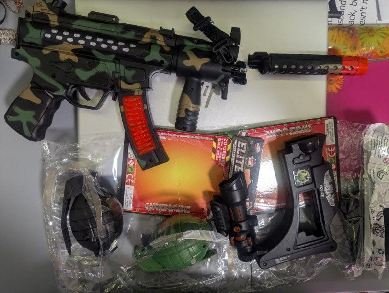 Pistola de Juguete con Luces