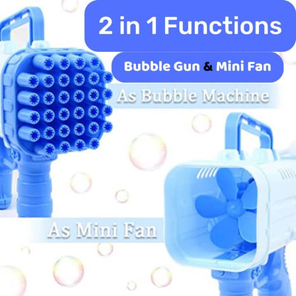 Pistola de burbujas bazuca bazooka
