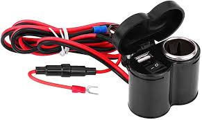 ADAPTADOR CARGADOR USB MOTO