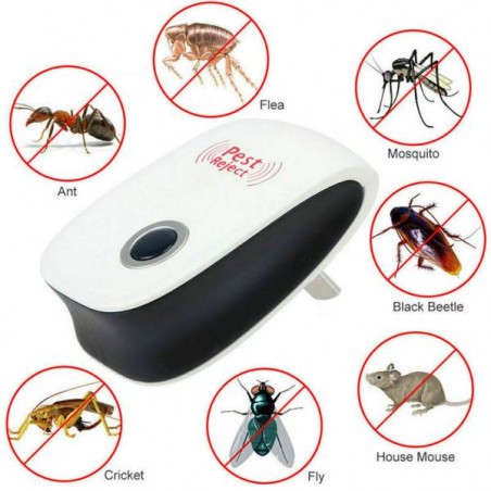 REPELENTE ULTRASONICO DE MOSQUITOS, PLAGAS, INSECTOS