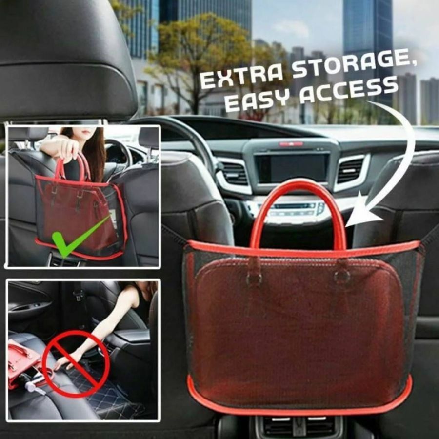 Malla bolsa red para coche carro