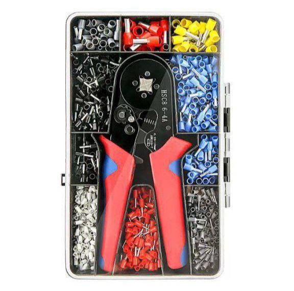 Alicate de prensado electrico terminales