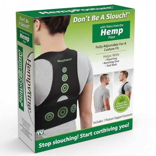Corrector de Postura Cannabis (Hombre)