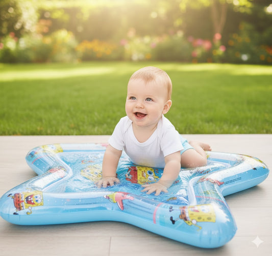 Alfombrilla de agua para Bebe Estrella
