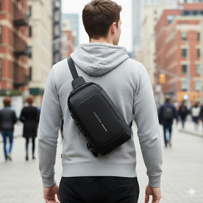 2x1 Bolso mochila antirrobo bloqueo USB