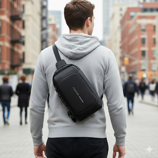 2x1 Bolso mochila antirrobo bloqueo USB