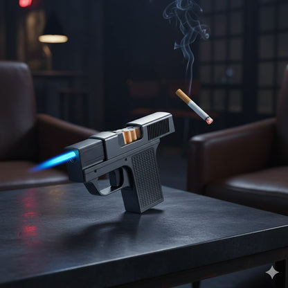 Pistola Encendedor Estuche Cigarrillos
